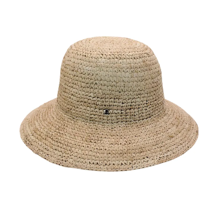 Ace Of Something Oonadatta Crochet Bucket Hat - Natural