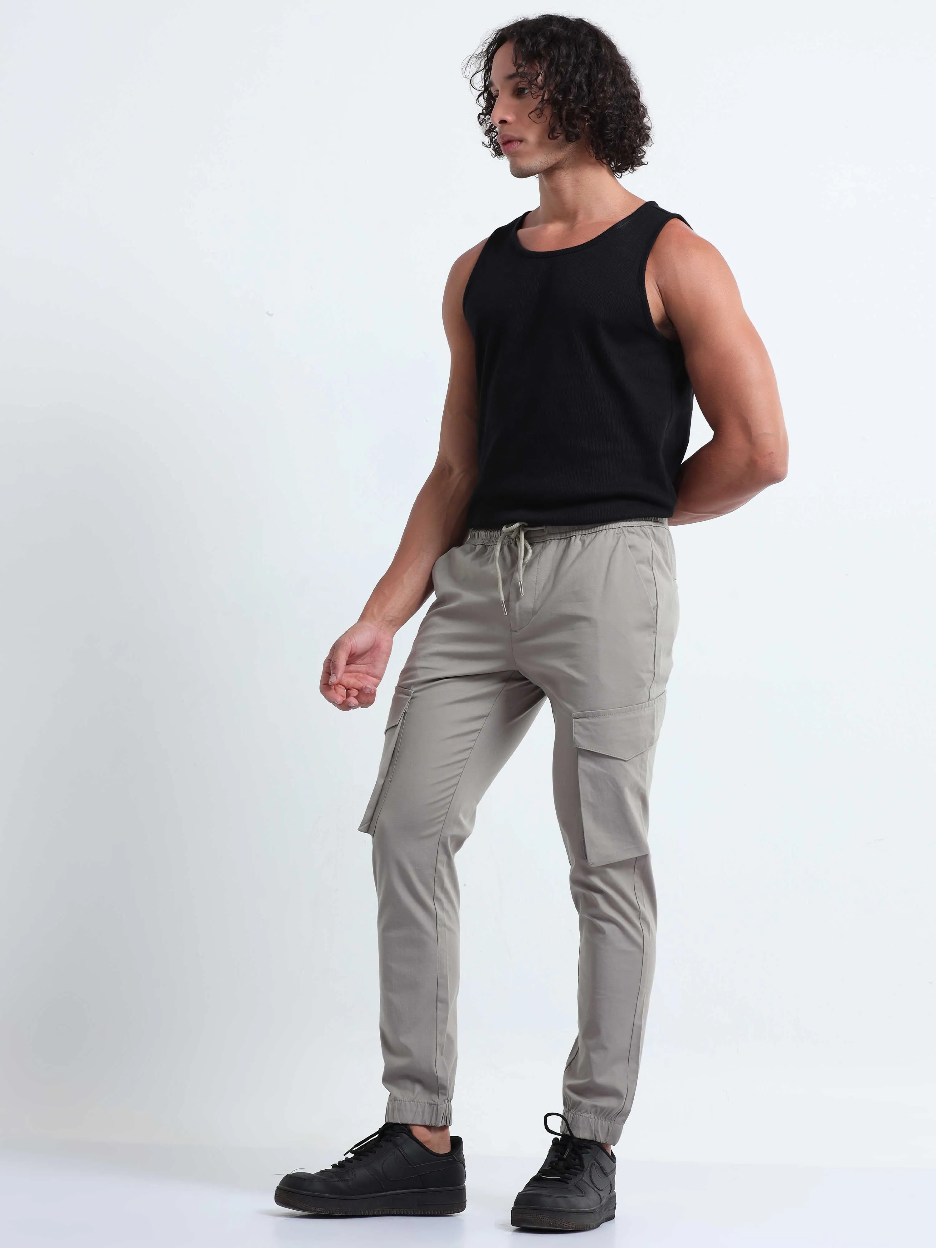 Air Sense Cement Cargo Joggers