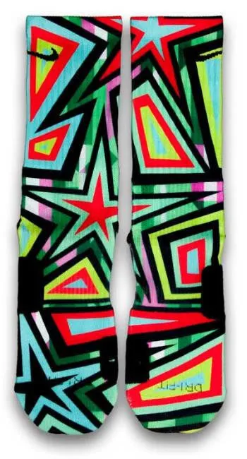 All Star Remix Custom Elite Socks