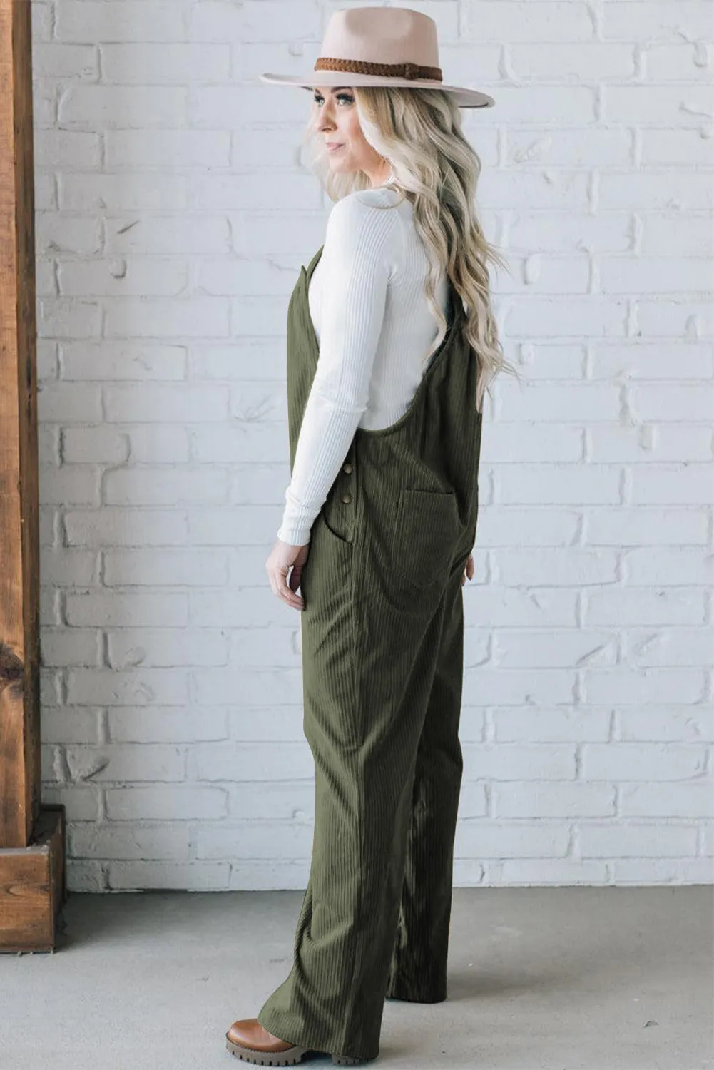 Army Green Jumpsuit