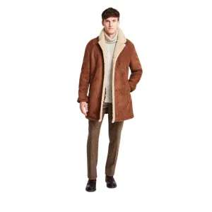 Ben Sherman Men's Shearling Classic Fit Overcoats