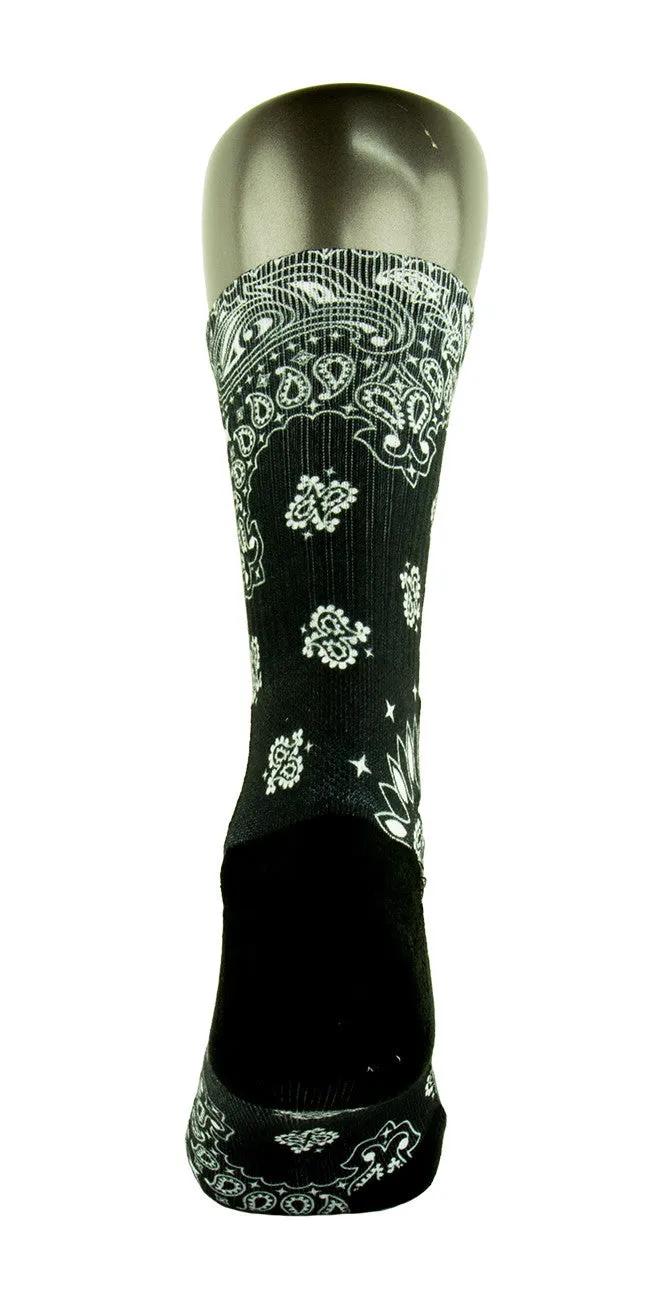 Black Bandana CES Custom Socks