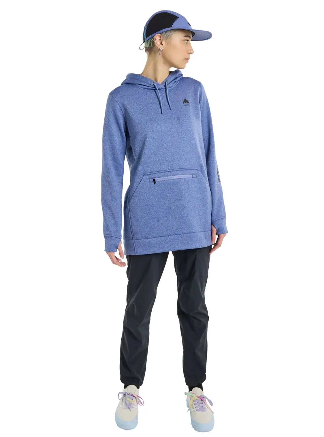 Burton Oak Long Womens Pullover Hoodie