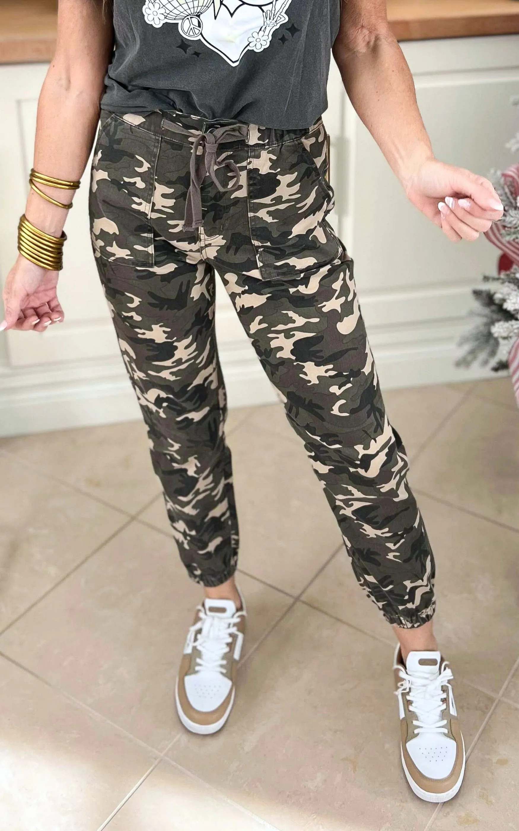 Camo Super High Rise Jogger | Mica