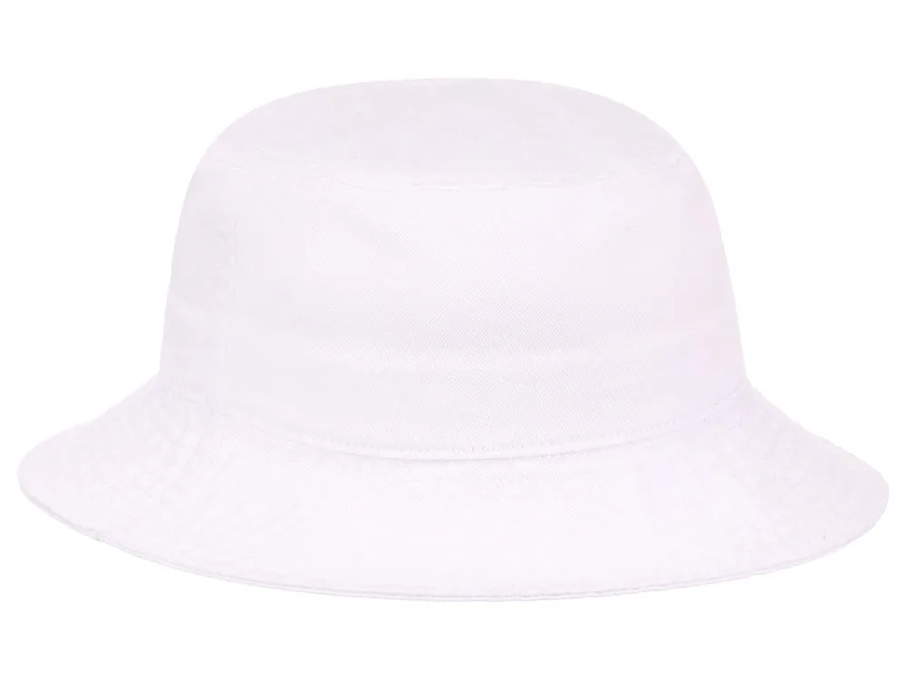 Crowns By Lids Swish Bucket Hat - White