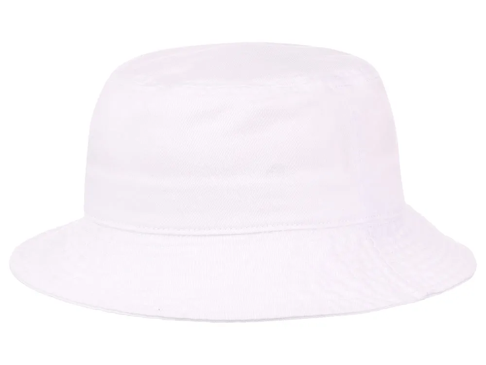 Crowns By Lids Swish Bucket Hat - White