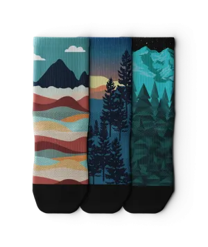 Explore Quarter Socks 3-Pack