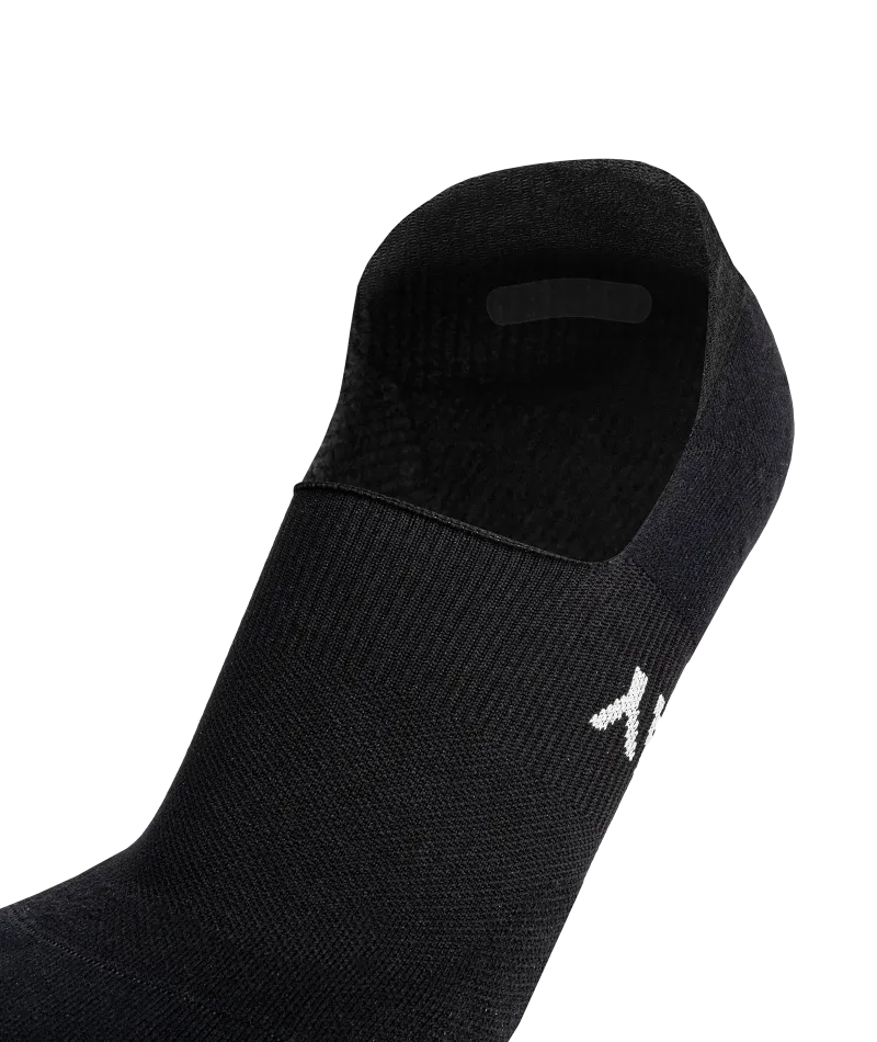 Flagship No Show Socks Black 3-Pack