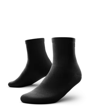 Flagship Quarter Socks Black