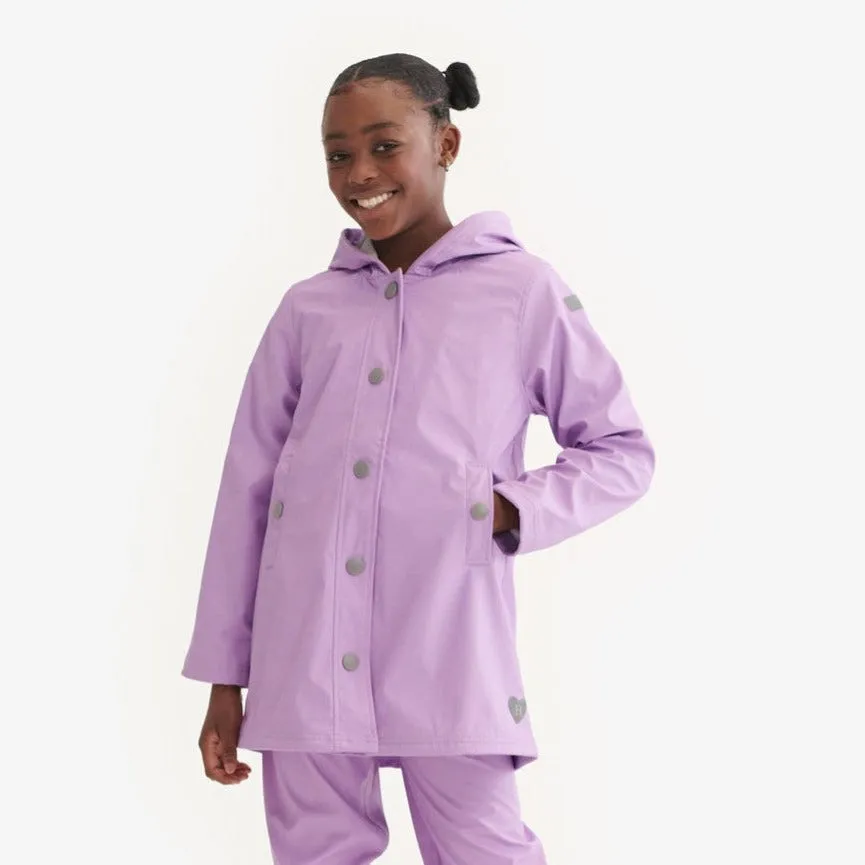 HATLEY | Kids' Lilac Raincoat