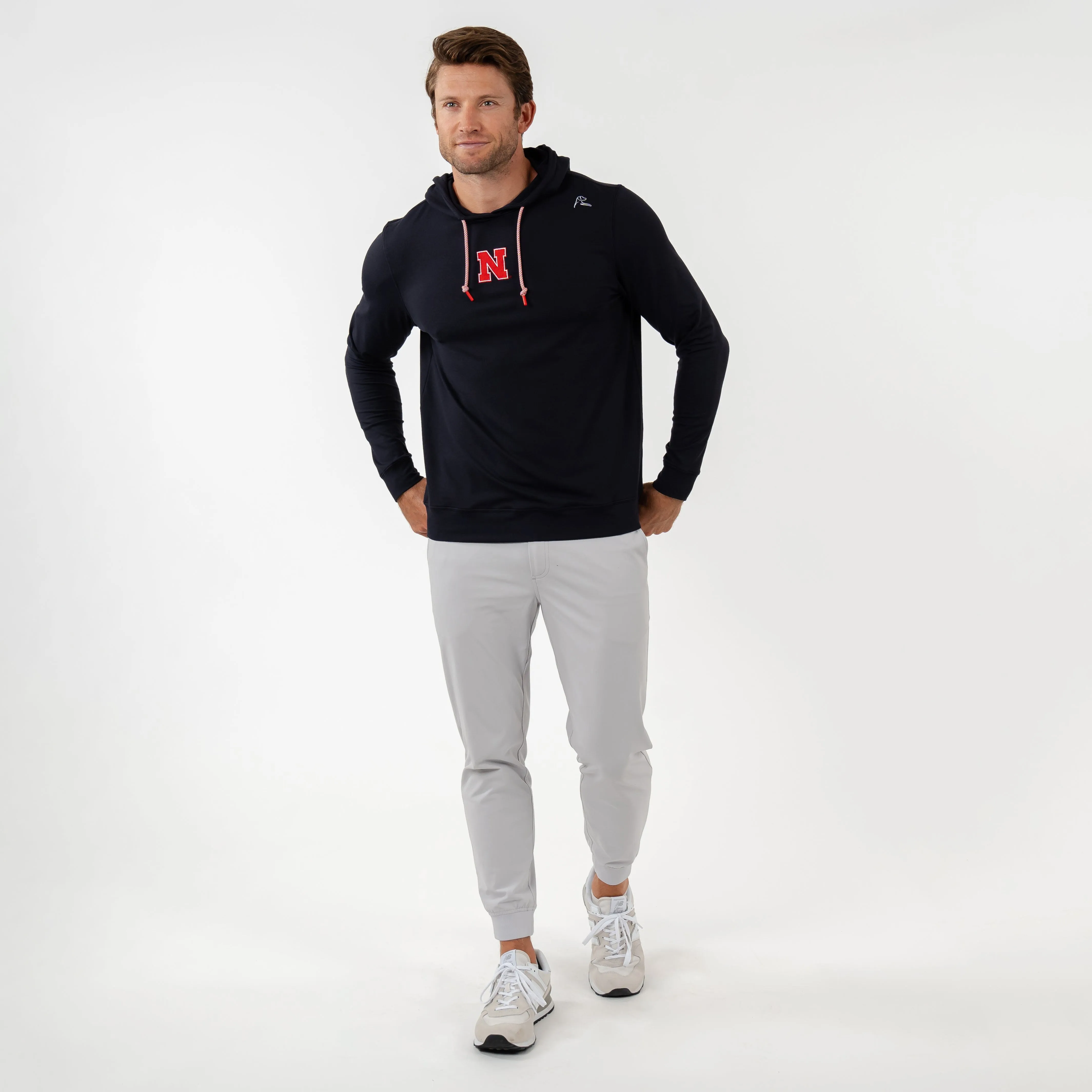 Hesi Collegiate Hoodie - Nebraska | Solid - Black - Nebraska - 1