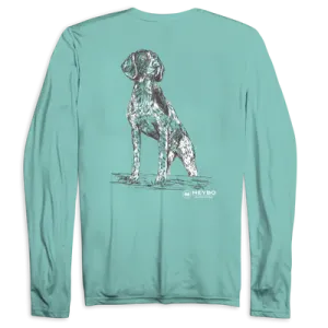 HeyBo Pointer Stance Seafoam Long Sleeve-HEY2607