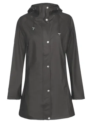 Ilse Jacobsen T Rain87 Raincoat Dark Shadow 033