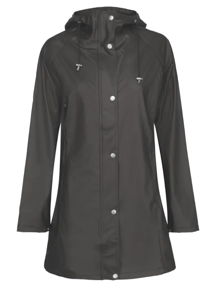 Ilse Jacobsen T Rain87 Raincoat Dark Shadow 033