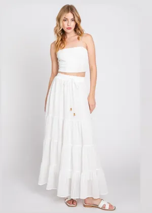 Ivory Dreams Maxi Skirt