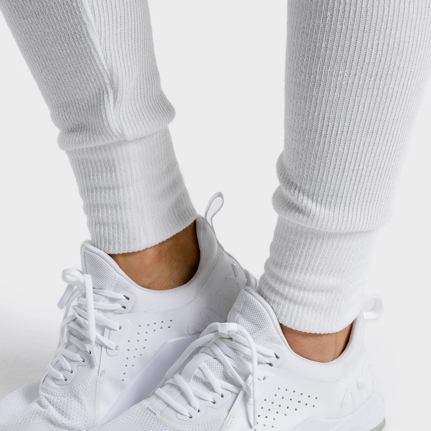 Luxe Joggers - White