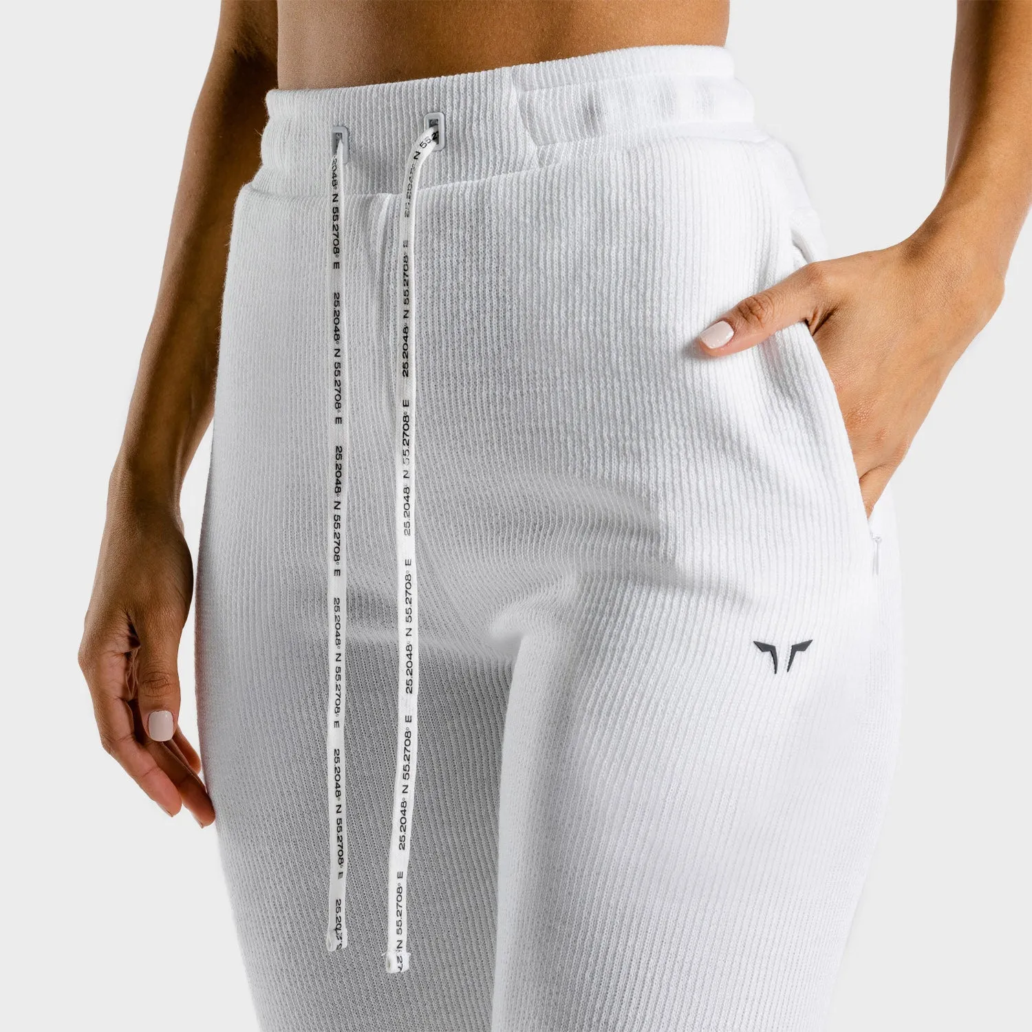 Luxe Joggers - White