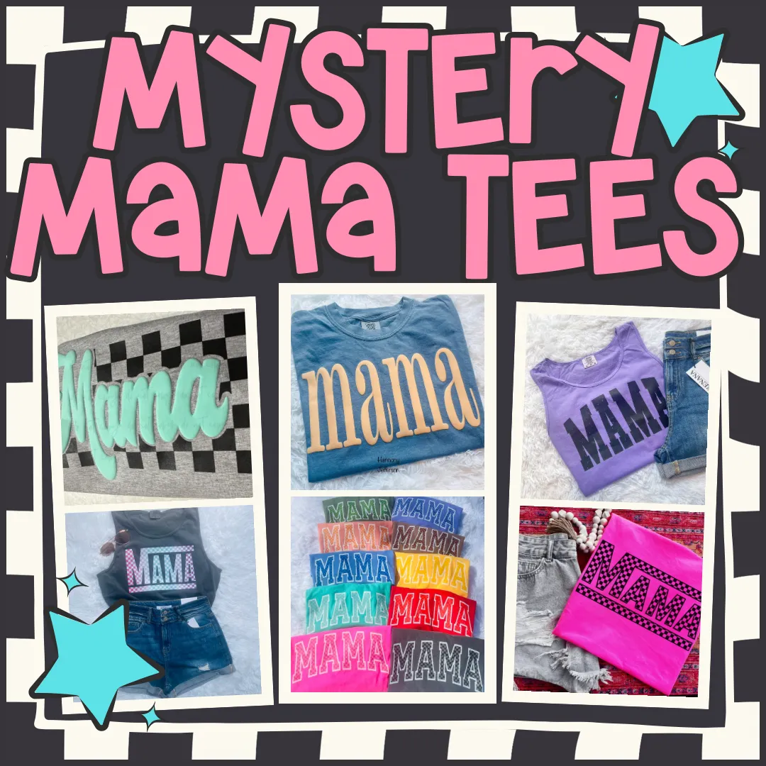 MYSTERY MAMA TEES (wholesale)