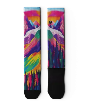 Nature Trip Knee High Compression Socks