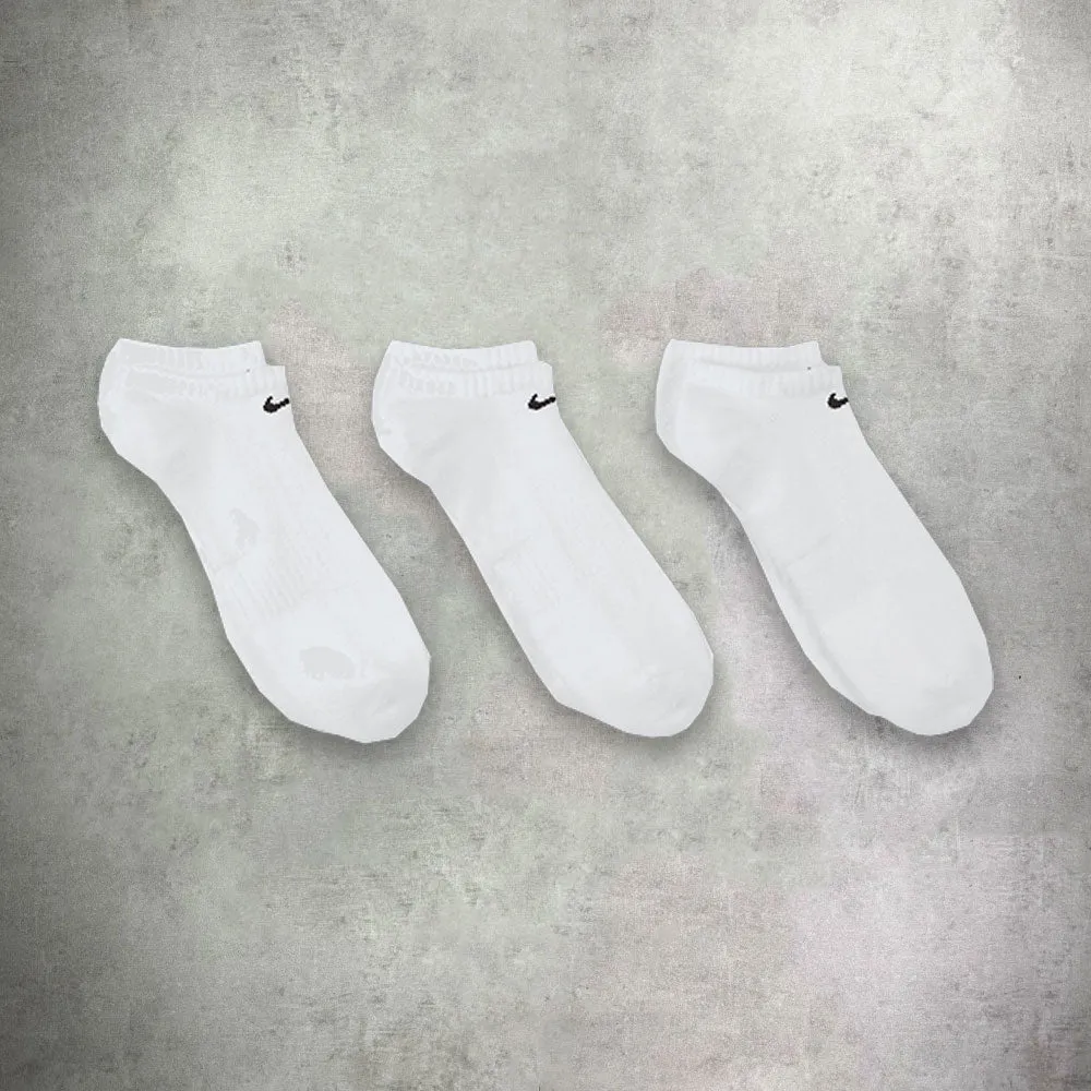 Nike Everyday Cushioned No Show Socks White