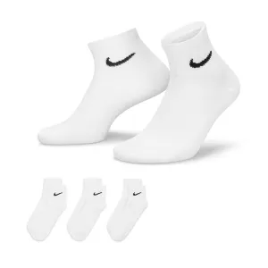 Nike Everyday Lightweight Training Ankle Socks (3 Pairs) White