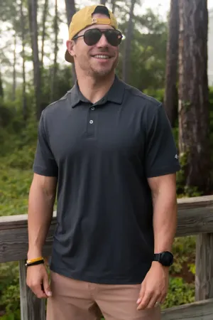 Performance Polo - Gun Metal Grey