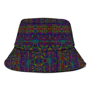 Prismatic Overlay Bucket Hat