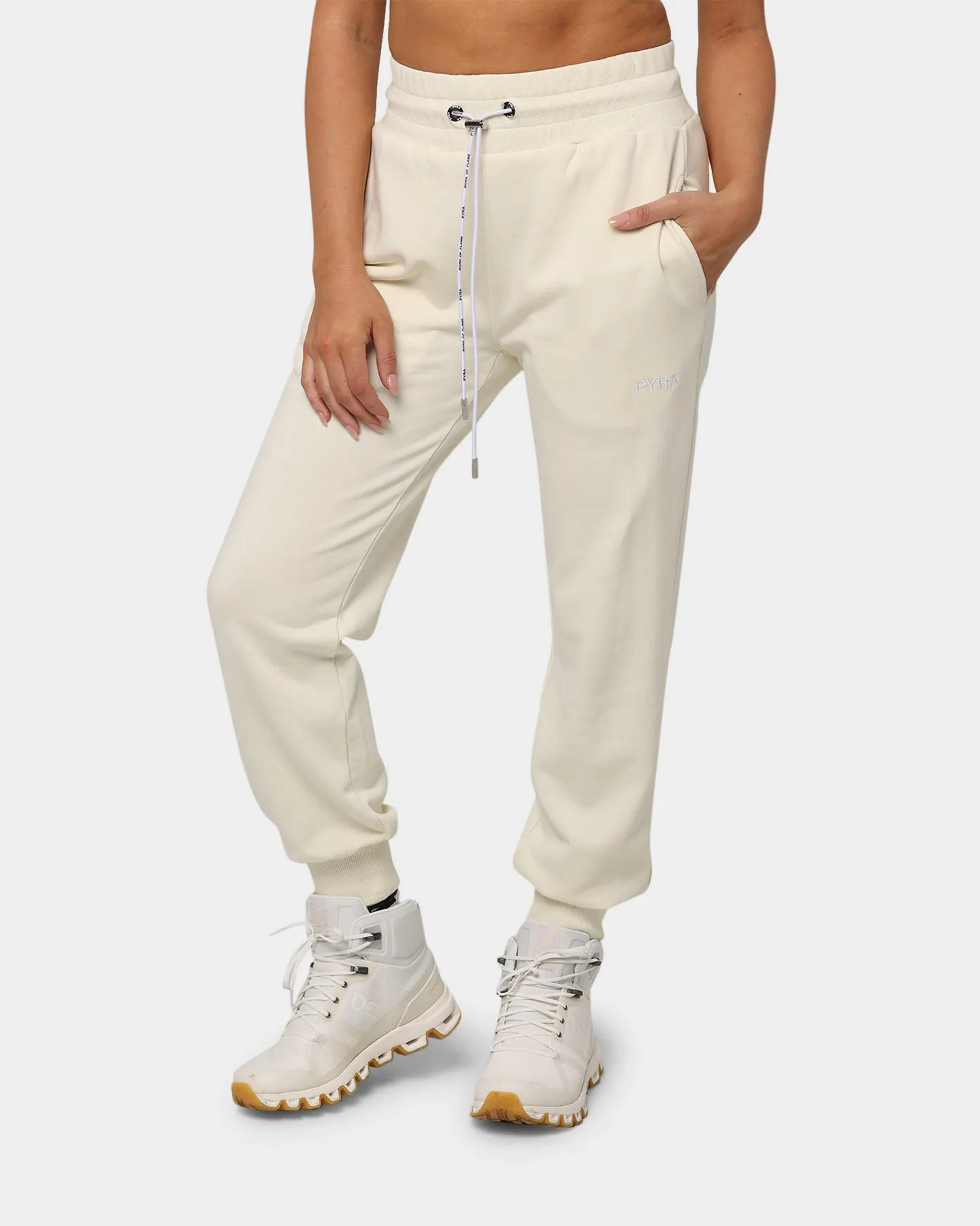 PYRA Women's Bone Jogger Bone White