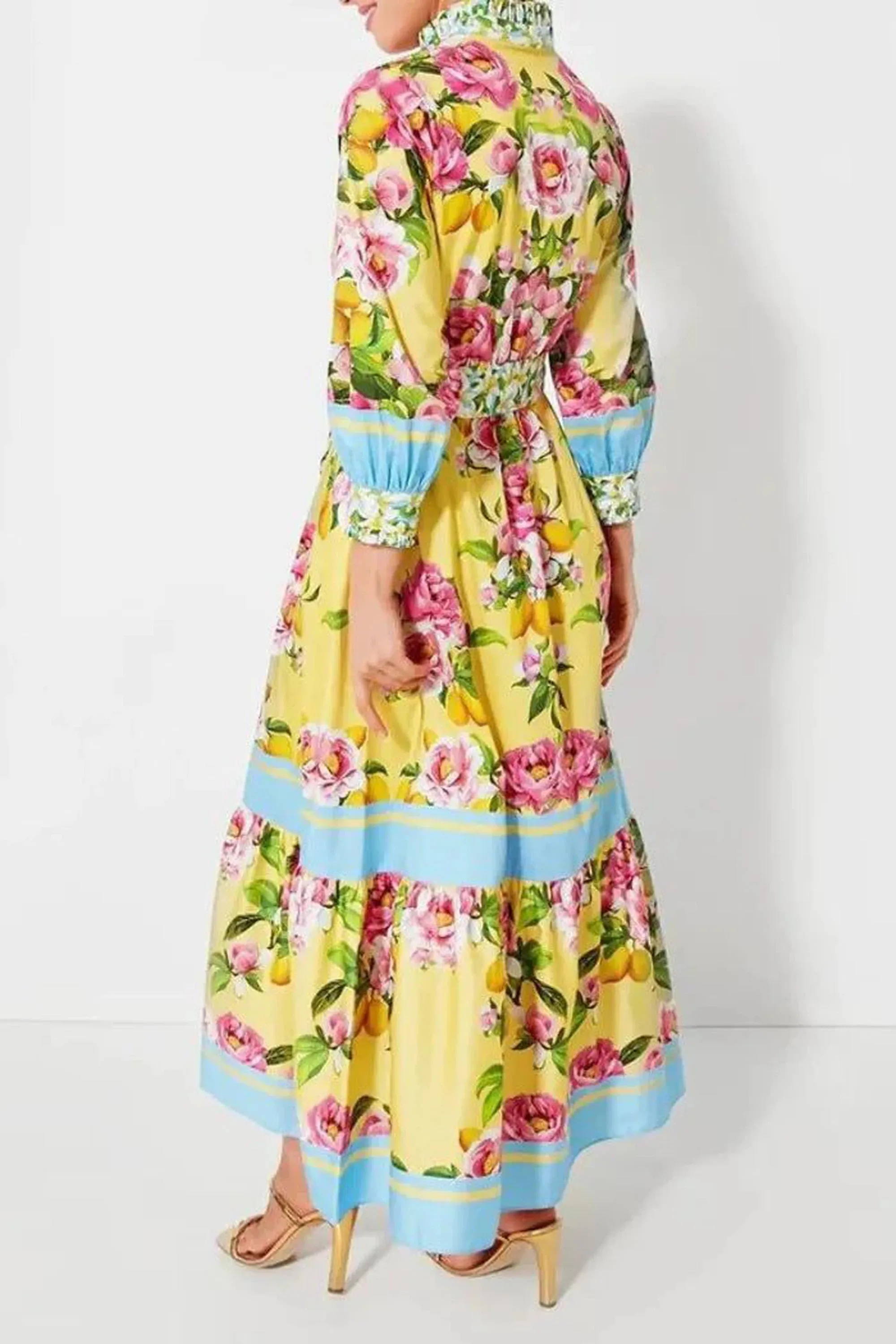 Rabiah Flower Garden Dress - Celebrate