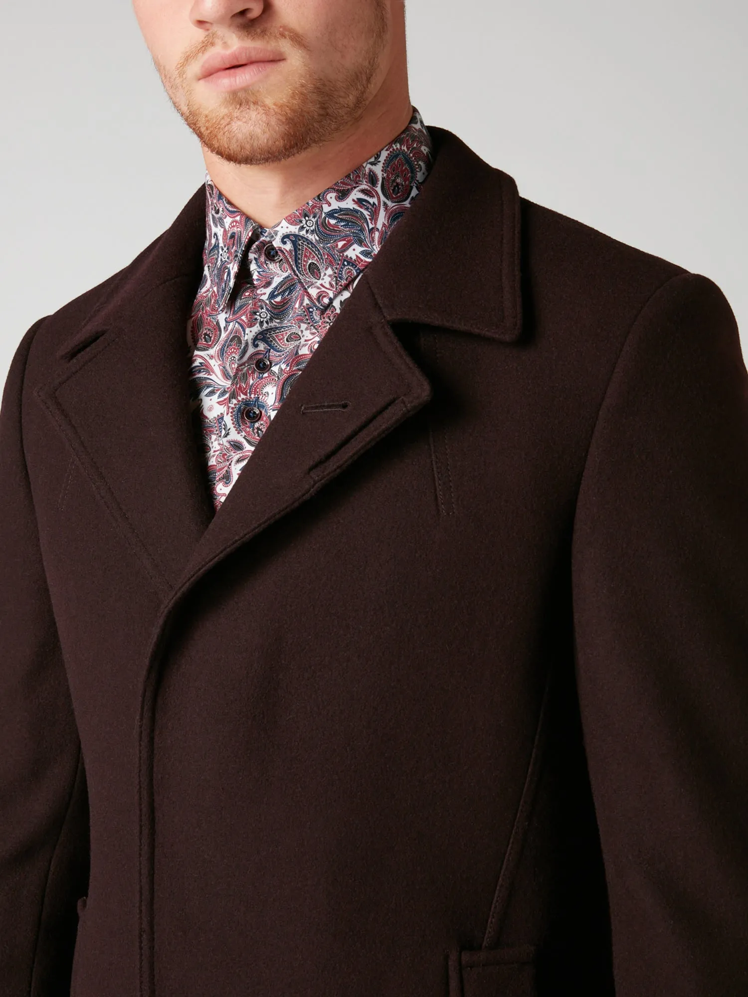 Remus - Burgundy Lohman Coat