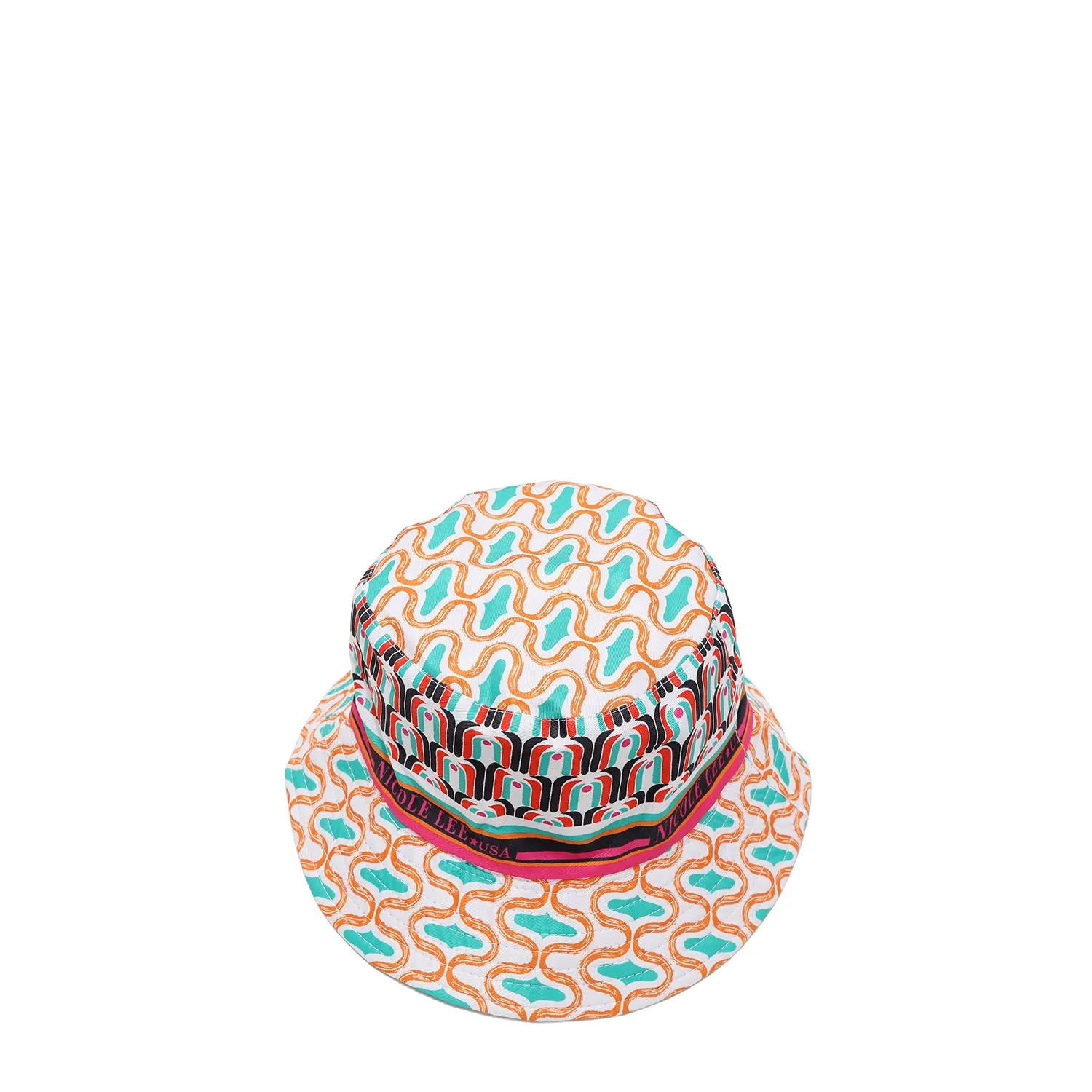 REVERSIBLE PRINT BUCKET HAT