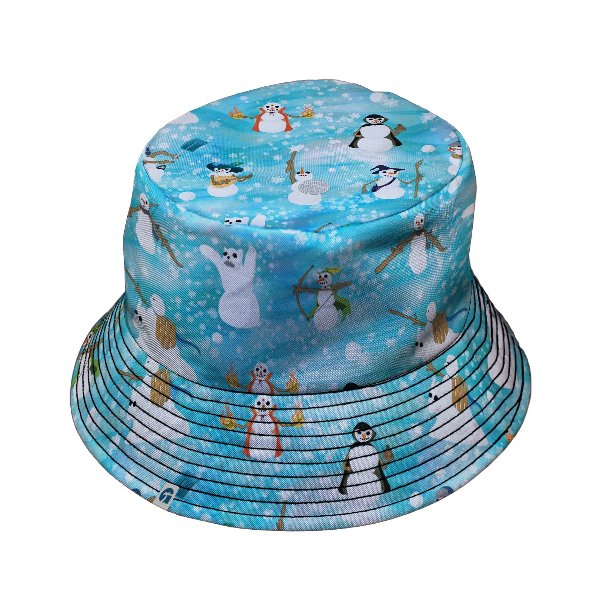 Snowmen Dnd Classes Bucket Hat