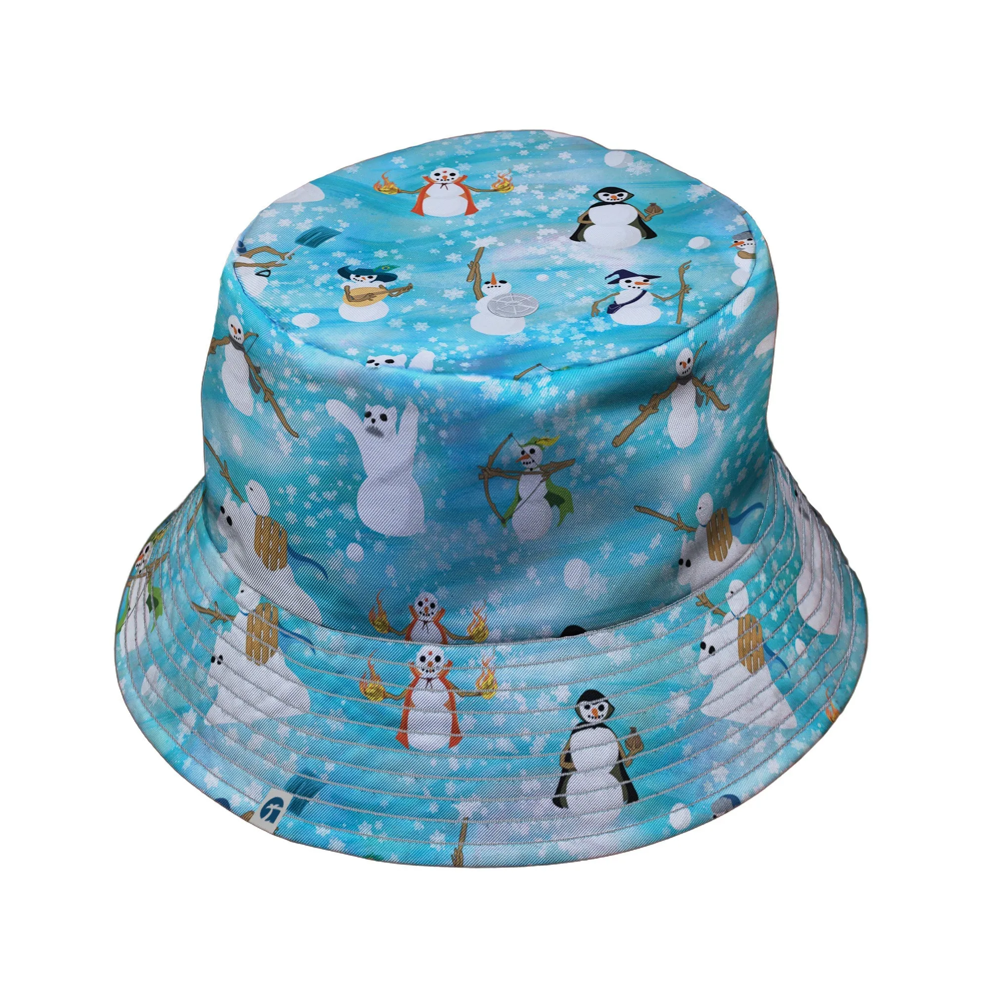 Snowmen Dnd Classes Bucket Hat