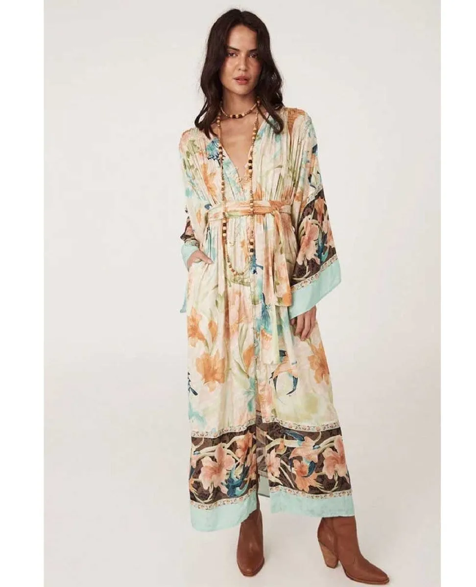 Spell Painters Garden Gown Seafoam