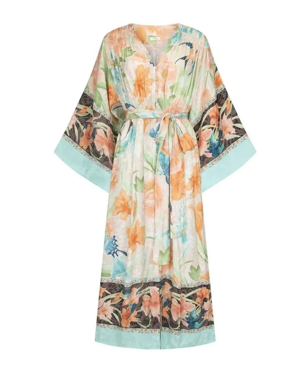 Spell Painters Garden Gown Seafoam