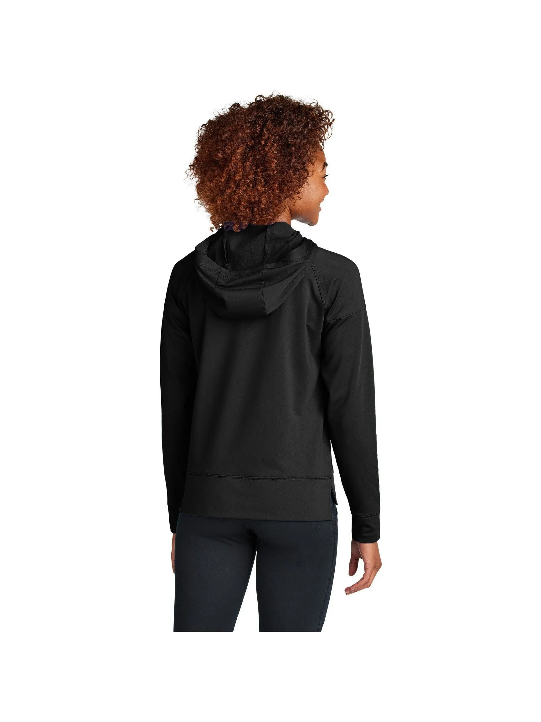 Sport-Tek Ladies Sport-Wick Stretch 1/2-Zip Hoodie