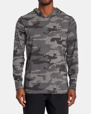 Sport Vent Technical Hooded Top - Camo