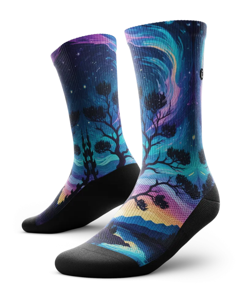 Star Gazer Crew Socks