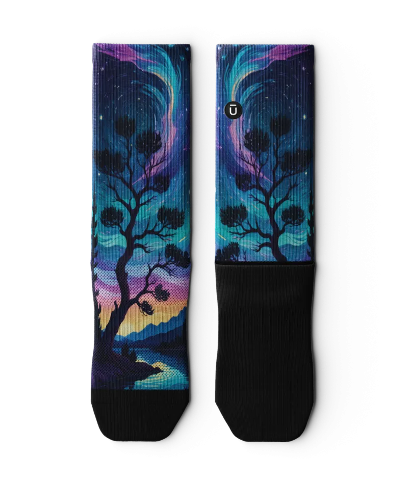 Star Gazer Crew Socks