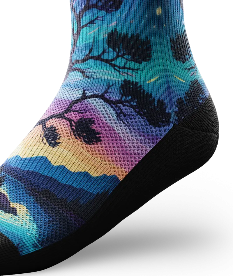 Star Gazer Crew Socks