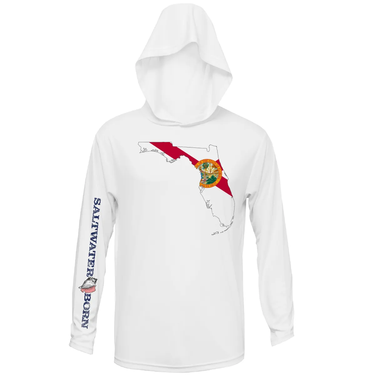 State of Florida Long Sleeve UPF 50  Dry-Fit Hoodie