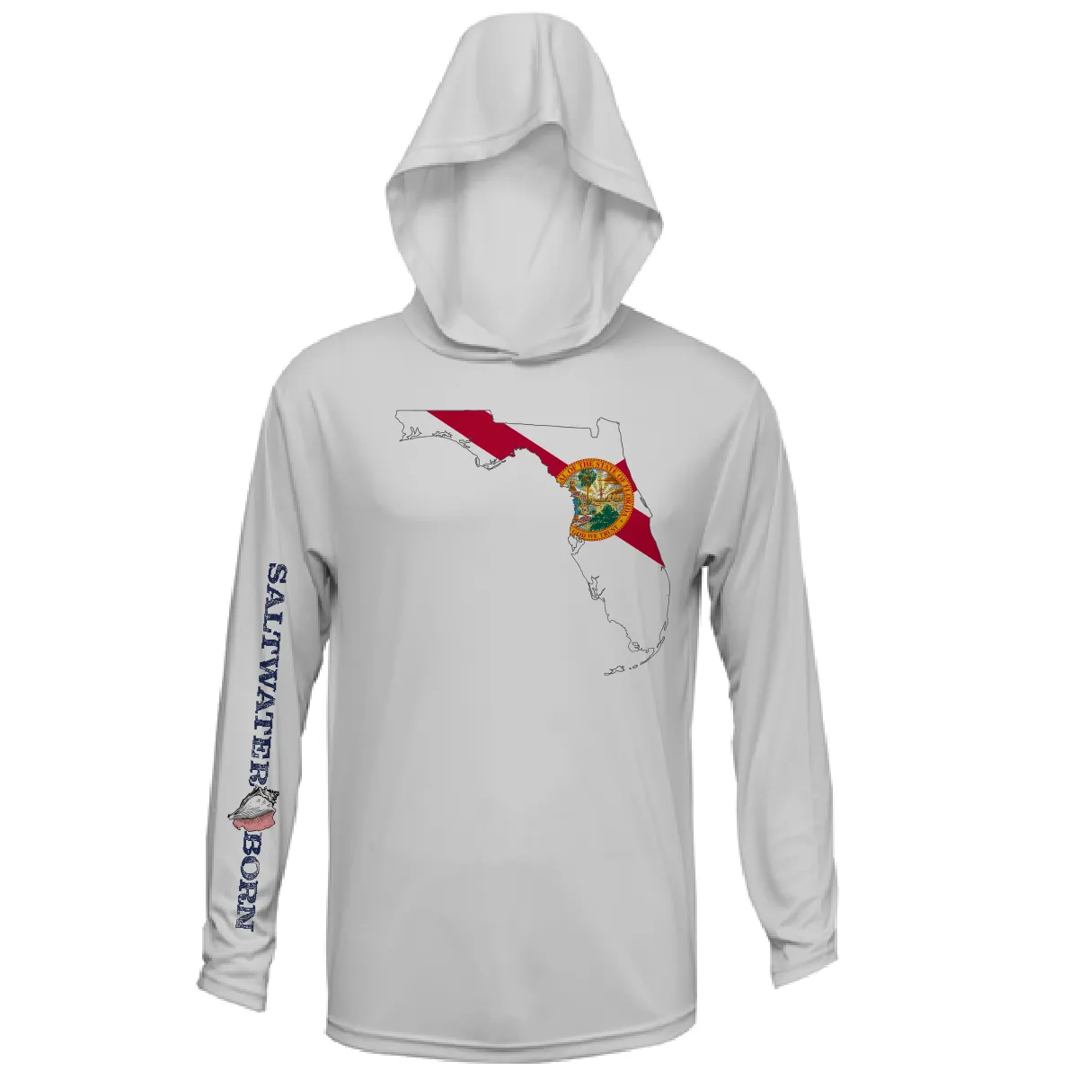 State of Florida Long Sleeve UPF 50  Dry-Fit Hoodie