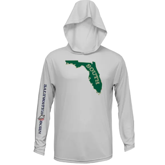 USF Green and Gold Long Sleeve UPF 50  Dry-Fit Hoodie