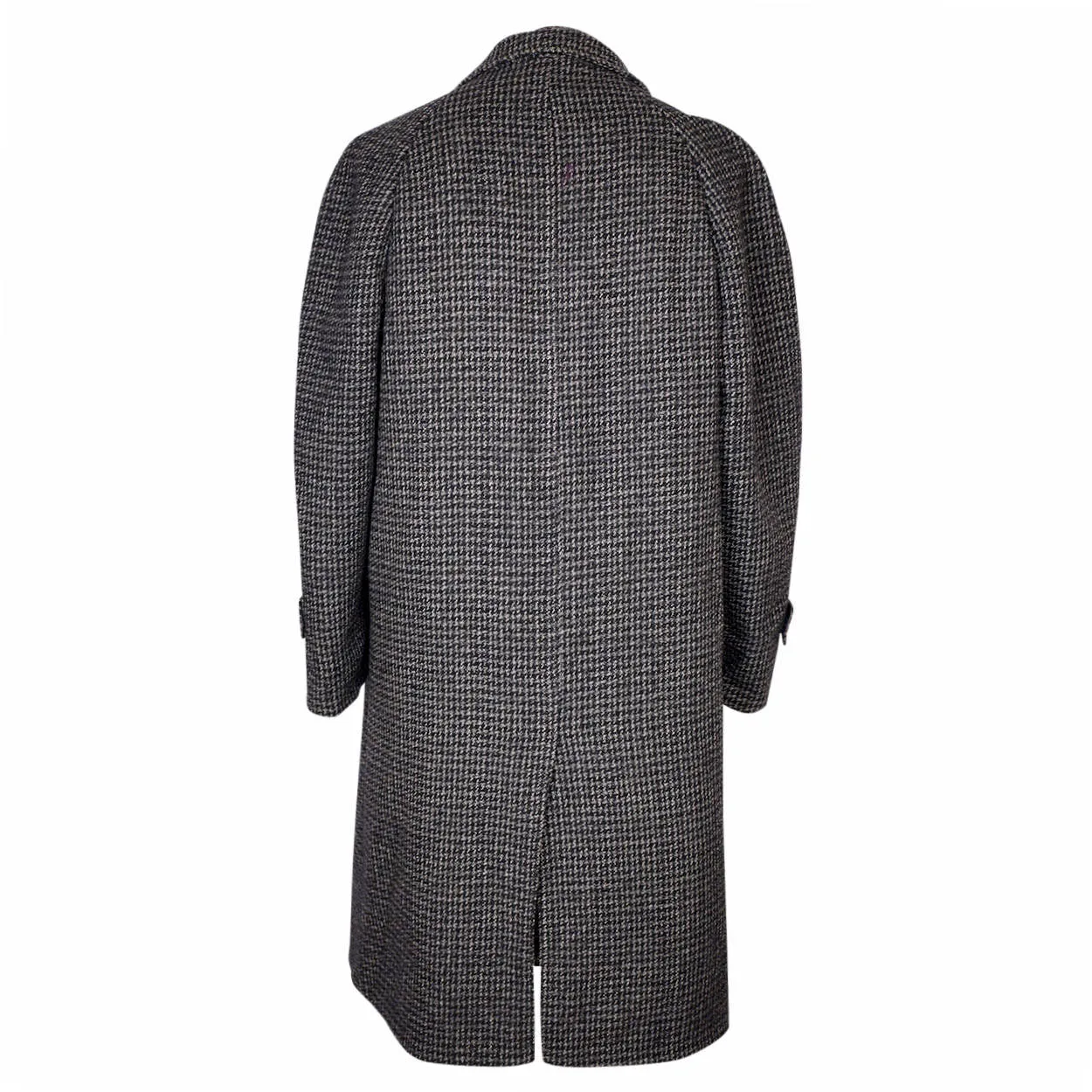 Vintage 1950s Harris Tweed Mens Overcoat Size XL Coat