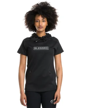 Women's Blessed Performance Tech Short Sleeve Hoodie