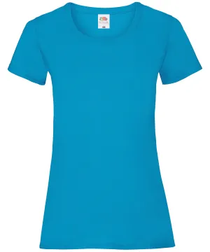 Womens valueweight T | Azure Blue