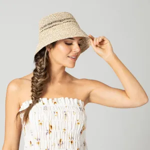 Woven Marled Bucket Hat